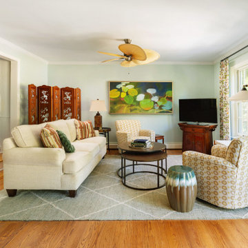 Vibrant Garden Gathering Space