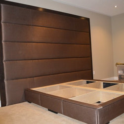 Custom Platform Bed w/ Headboard - Platform Beds