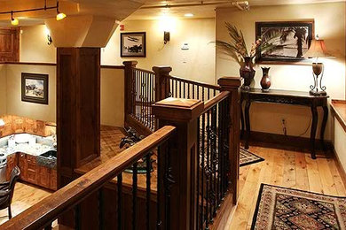 Hallway - craftsman hallway idea in Seattle