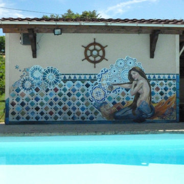 Fresque Mosaïque Andalouses