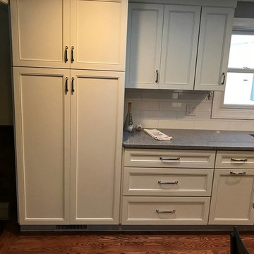 Kitchen AFTER, added Pantry & Deep Drawers