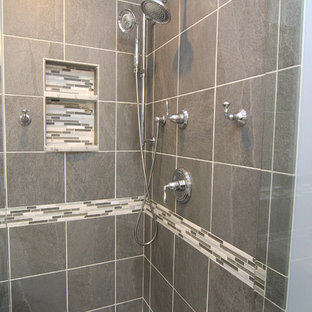 Inspiration for a mid-sized transitional home design remodel in Other