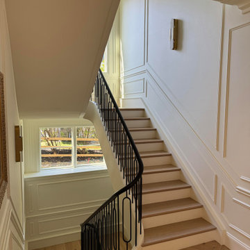 Project #134 | Straight Staircase with Elliptical Stringer