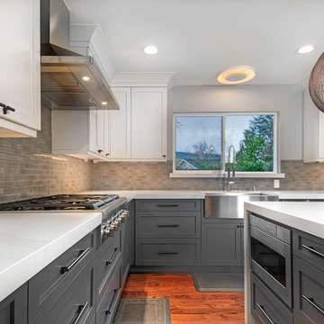 Gorgeous Transitional Almaden Kitchen with Addition