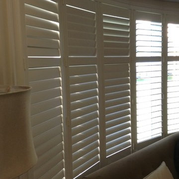Hunter Douglas Palm Beach Shutters Bow Window