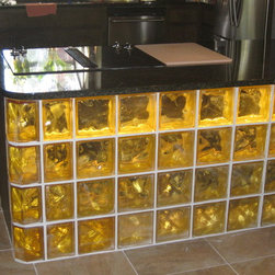 Glass block bar - Storage And Organization