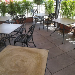 gold marble top tables - Side Tables And End Tables