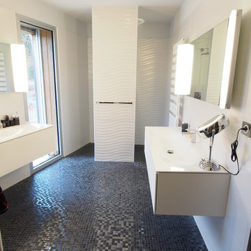 Salle de bain et douche à l'italienne