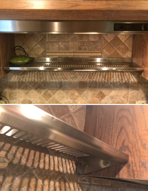 Over the Range Shelf