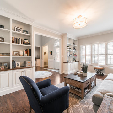 Elmhurst Home - Designs by Dan Wangler Builders - Staging by Crate and Barrel