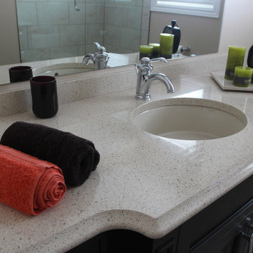 Bathroom: Circular Undermount Sink