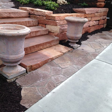 Natural Stone and Statue Garden