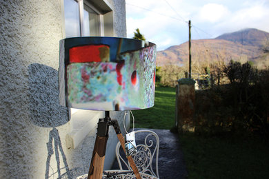 Farming since forever  lampshade-countryside inspired