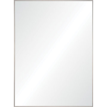Ren Wil MT2346 Carmelle 40" x 30" Rectangular Contemporary Vanity - Stainless
