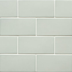 6th Avenue Field 3" x 6" in French Clay Gloss - Tile