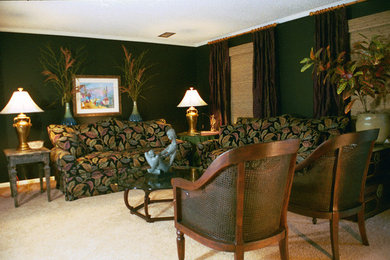 Example of an eclectic home design design in Atlanta