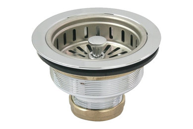 Everflow Kohler Style Chrome Plated Heavy Duty Sink Strainer