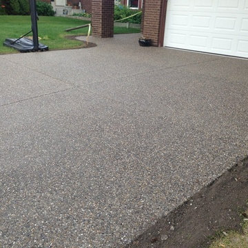 Exposed aggregate