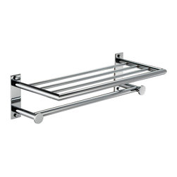 Secret Bath. Towel rack shelf. Toronto collection - Bathroom Cabinets