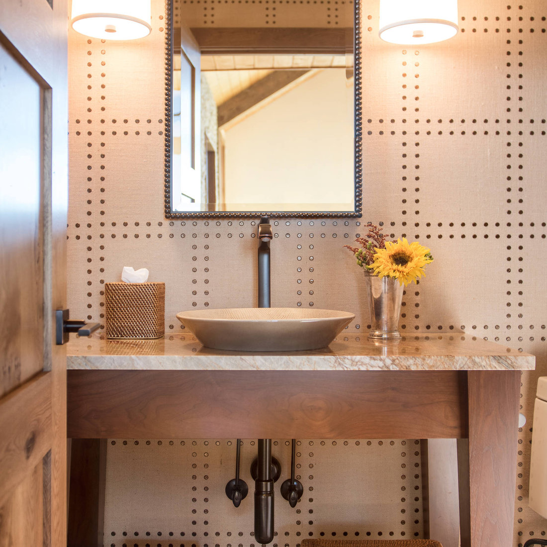 new powder room