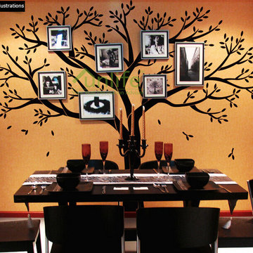 How to create a family photo wall