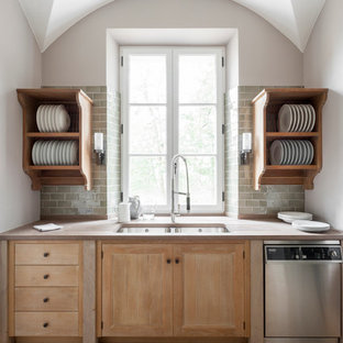Kitchen Pantry in Aged Oak