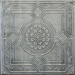 R 30 Styrofoam Ceiling Tile 20x20 - Antique Silver - Ceiling Tile