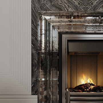 Fireplace Glass Surrounds