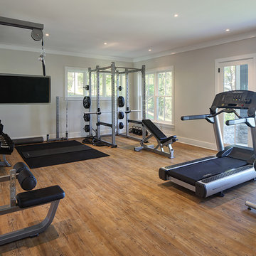 Lake Home fitness room
