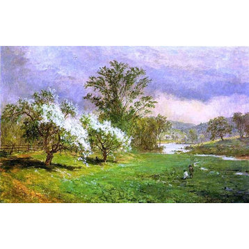 Jasper Francis Cropsey Apple Blossom Time Wall Decal