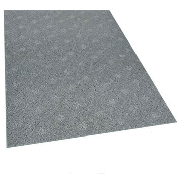 Graphique Area Rug Accent Rug Carpet Runner Mat, Slate, 3x10