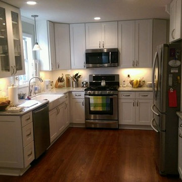 Ice White Shaker Kitchen
