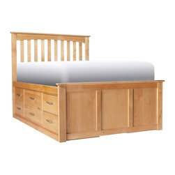 Everitt Full Storage Platform Bed - Bed Frames