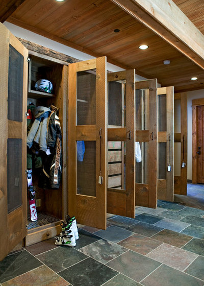 Rustic Entry by High Camp Home