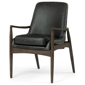 Braden Warm Nettlewood Dining Arm Chair Set Of 2