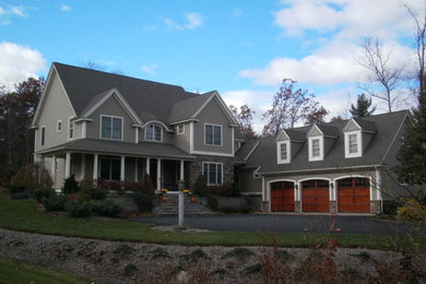Inspiration for a country exterior home remodel in Boston