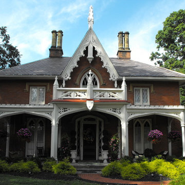 Custom Columns, Railing, and Spire