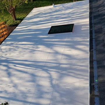 Flat Roofing with "TPO"