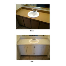 hall bath refinishing?
