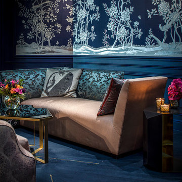 Royal Blue Corridor Design