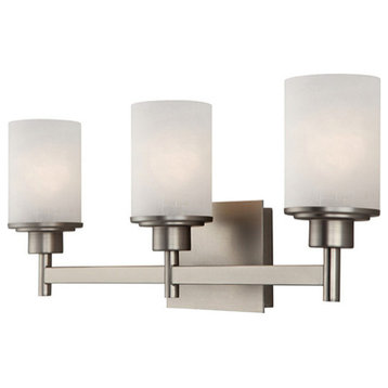 Canarm IVL408A03 Lyndi Three Light 22"W Bathroom Vanity Light - Brushed Nickel