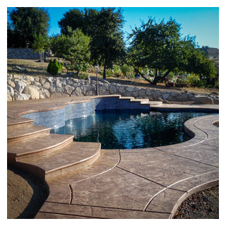 Rustic Ranch Resort Pool - Rustic - Pool - Sacramento - by Jim Chandler ...