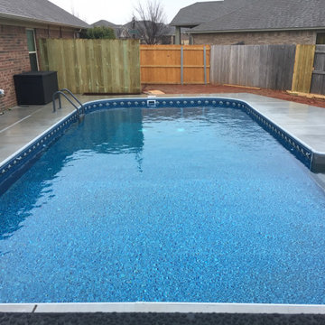 Polymer Vinyl Liner Pool in Norman