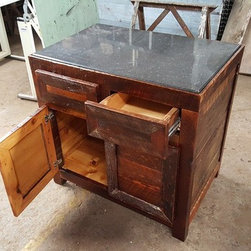 Granite Top Cabinet - Furniture