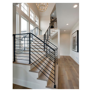 Hawks Pointe Residence - Modern - Staircase - Minneapolis - by ...