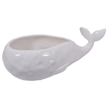 Ceramic Whale Pot