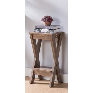 Sintechno Artistic Plant Stand with Shelf