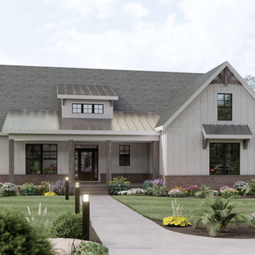 Modern Farmhouse Plan 009-00289 (Exclusive)