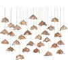 Catrice Linear Pendant Painted Silver, Contemporary Silver Leaf, Natural Shell