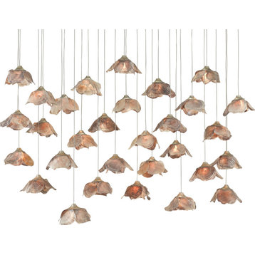 Catrice Linear Pendant Painted Silver, Contemporary Silver Leaf, Natural Shell
